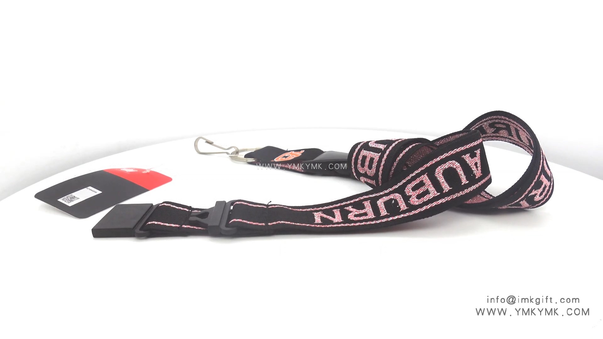 Woven Lanyard -Glitter Lanyard with silver thread 内容图13 imkgift is a China Custom gift promotional items factory-澳亚讯技术支持!